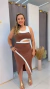 Vestido Vanessa-Marrom na internet