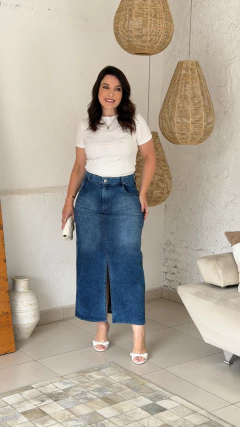 Saia Jeans Thaís 12801