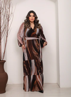 Vestido Vitória Manga Longa 12023 na internet