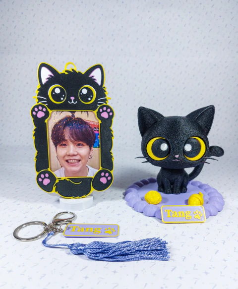 COMBO TANG — Miniatura + Holder de Photocard