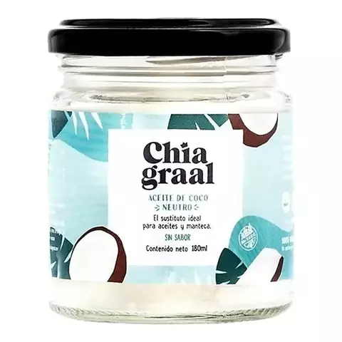 Aceite Coco Chia Graal Sabor Neutro X180ml