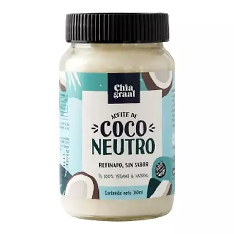 Aceite Coco Chia Graal Sabor Neutro X360ml