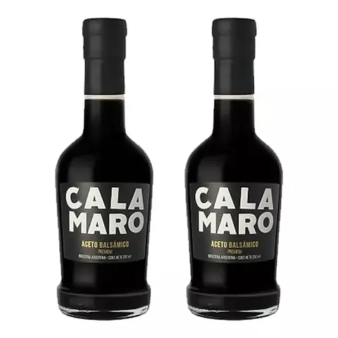 Aceto Balsamico Cremoso Laur Calamaro 2 Botellas X 250cc
