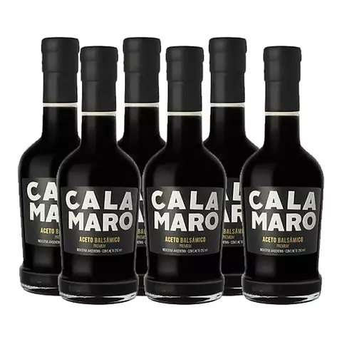 Aceto Balsamico Cremoso Laur Calamaro 6 Botellas X 250cc