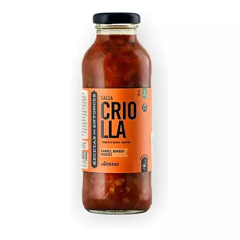 Aderezo Salsa Criolla Recetas De Entonces X 310grms