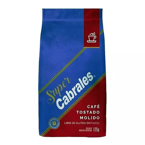 Cafe Cabrales Super molido Tostado x125grms