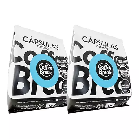 Capsulas De Cafe Lagrima Coffee Break Comp Dolce Gusto X20u