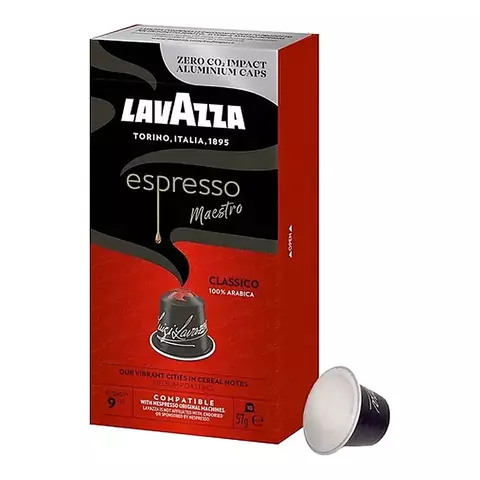 Capsulas De Cafe Lavazza Classico Espresso X10 Unidades