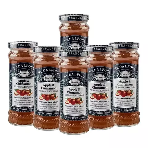 Combo 6 Mermelada Manzana Y Canela St. Dalfour X 284 Grms