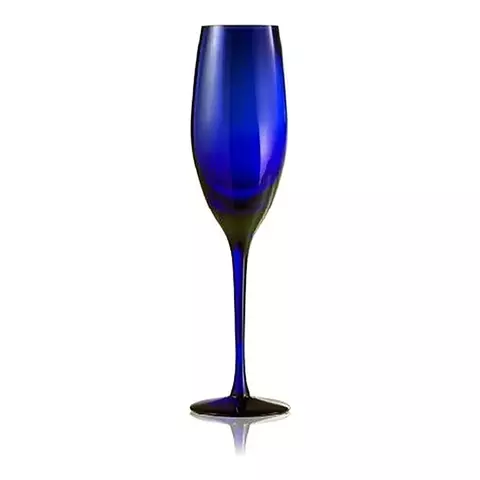 Copa Cristal Champagne Blade Azul X250cc San Carlos