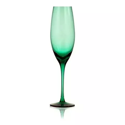 Copa Cristal Champagne Blade Verde Esmeralda X250cc S Carlos