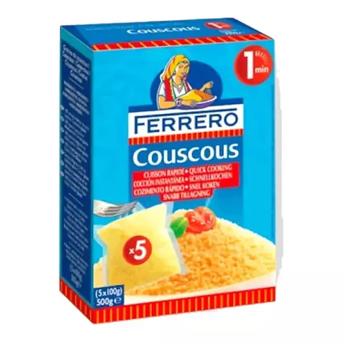 Cous Cous Express 5 Sobres X100grms Ferrero Cous Cous