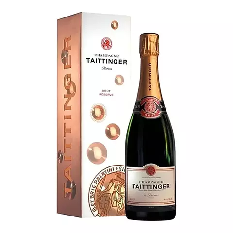 Estuche Champagne Taittinger Brut Reserve X750cc Frances