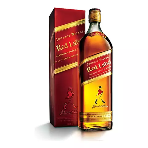Estuche Whisky Johnnie Walker Red Label Scotch X750cc