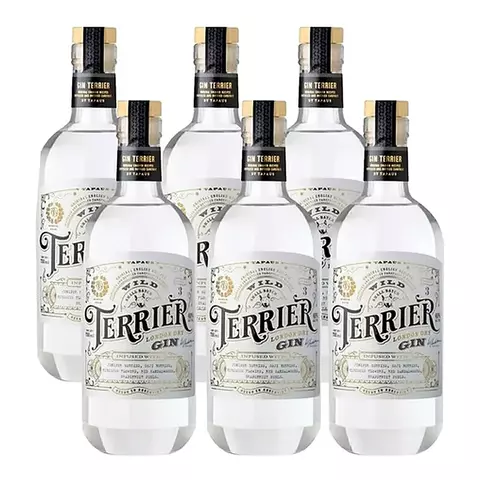 Gin Terrier Wild 6 Botellas X700cc