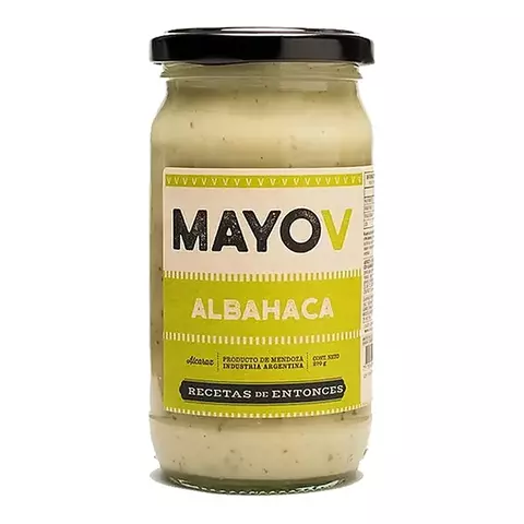 Mayonesa Mayo V Albahaca Recetas De Entonces 270g