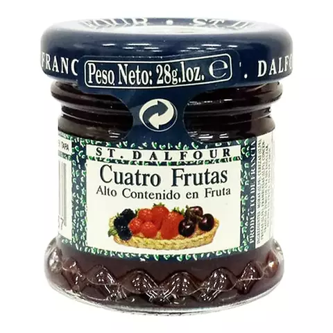 Mermelada 4 Frutas St. Dalfour X 28 Grms Origen Francia