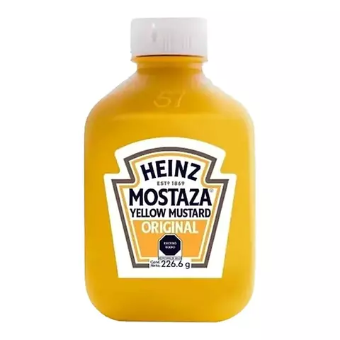 Mostaza Heinz 226.6gr Yellow Mustard Original