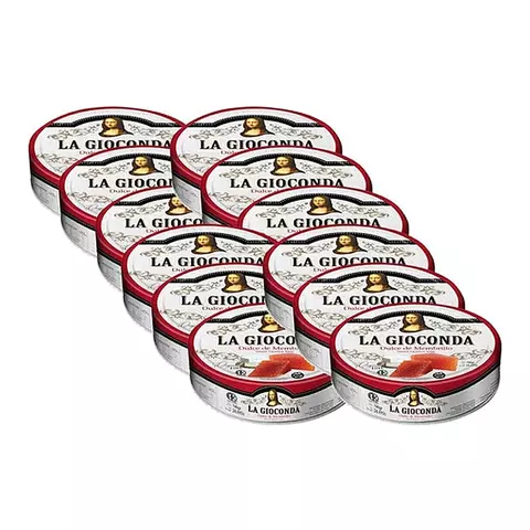 Pack 12 Latas La Gioconda Dulce De Membrillo X700grms.