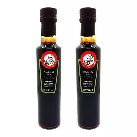 Pack 2 Aceto Ahumado San Giorgio Botella Vidrio 250ml