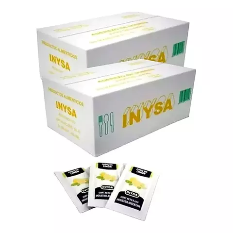 Pack 2 Cajas Limon Inysa Sobres Individuales 400 X 8grms