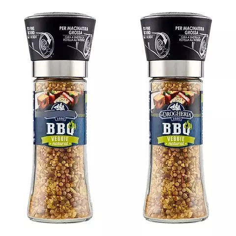 Pack 2 Condimento Bbq Veggie Con Molinillo 135g La Drogheria