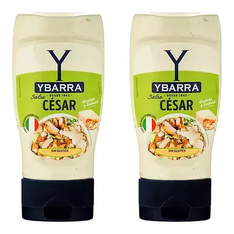 Pack 2 Salsa Cesar Ybarra X250ml Origen España