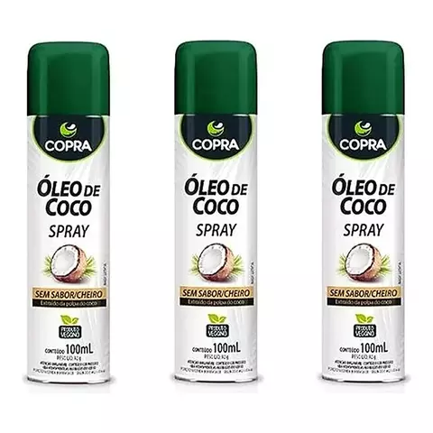 Pack 3 Aceite De Coco Neutro En Spray x 100ml Origen Brasil