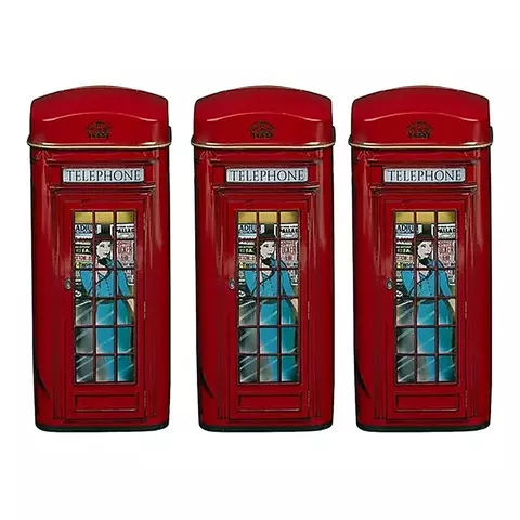 Pack 3 Te Lata Telephone Box New English Teas X14saq