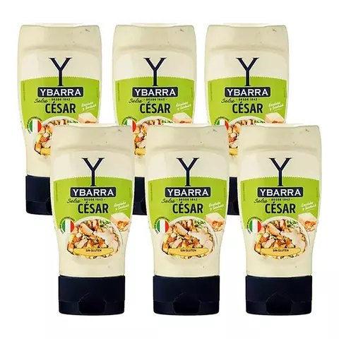 Pack 6 Salsa Cesar Ybarra X250ml Origen España