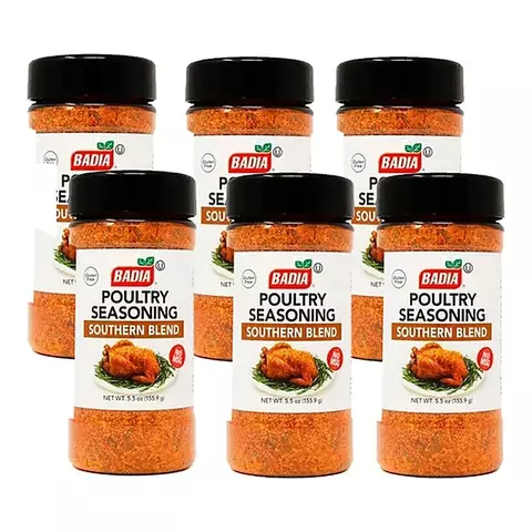 Pack 6 Sazonador Para Pollo Badia X155,9g - Condimento