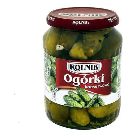 Pepinos Agridulces Polacos Ogorki Rolnik X720ml