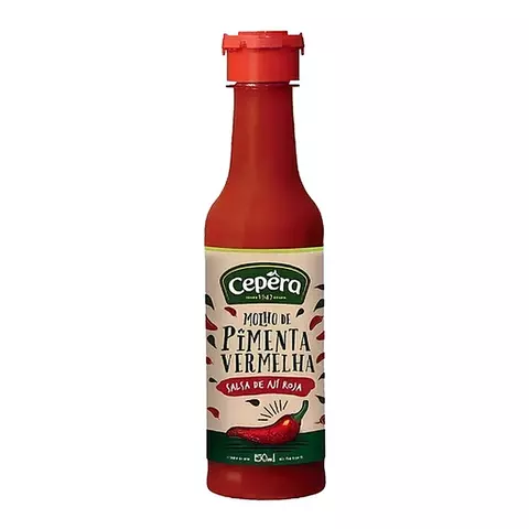 Salsa De Aji Rojo X 150ml Cepera - Origen Brasil