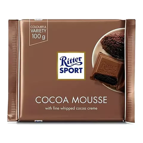 Tableta Chocolate Ritter Cocoa Mousse X100grs