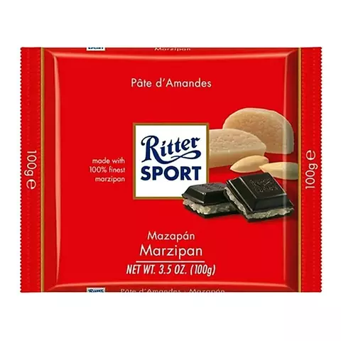 Tableta Chocolate Ritter Mazapan X100g