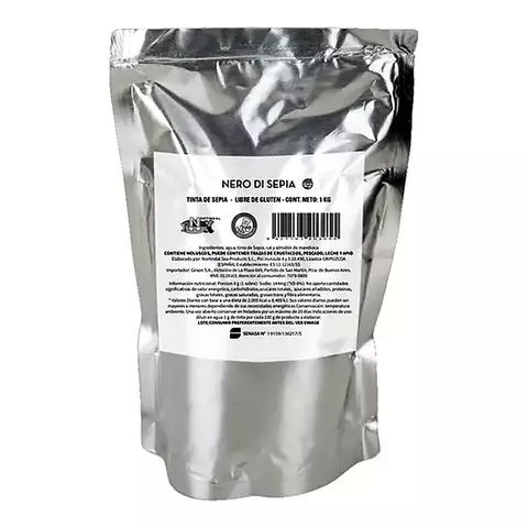 Tinta De Sepia Calamar Nortindal Bolsa 1kg.