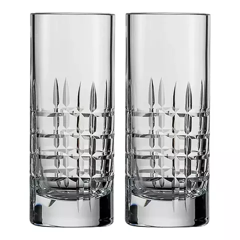 Vaso Trago Largo F100 Tallado Escoces Recto San Carlos X2u