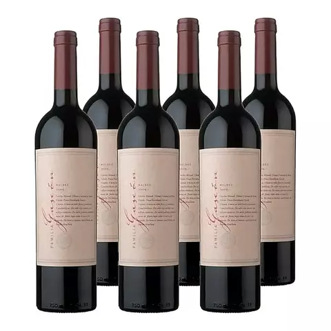 Vino Familia Gascón Cabernet Sauvignon X750cc Caja X6