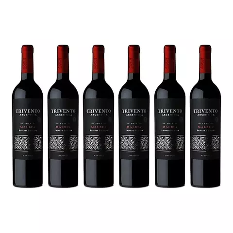 Vino Trivento Private Reserva Malbec X750cc Cajax6