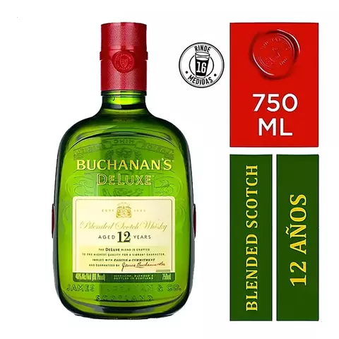 Whisky Buchanan's De Luxe Blended Scotch x750ml