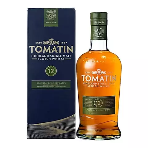 Whisky The Tomatin 12 Años Single Highland Malt X700cc