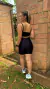 Conjunto Short Larissa Preto Compressão - comprar online
