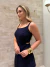 Vestido Ana Clara Midi com Bolsos e Fenda Frontal | Thays Balla na internet