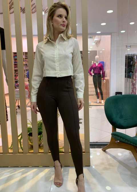 Calça Legging com Pezinho | Thays Balla - comprar online