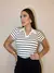 Blusa Polo em Viscose de Manga Curta | Thays Balla na internet