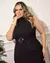 Vestido Geórgia Longuete com Fenda e Bolsos Laterais - Acompanha Cinto | Thays Balla na internet