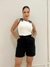 Blusa Copola Regata Canelada com Detalhe Vazado | Thays Balla - comprar online