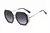 Óculos de sol feminino quadrado vintage com proteção UV400. Estilo clássico e retrô, lentes de acrílico 54mm x 61mm e armação de resina. Perfeito para o dia a dia ou ao ar livre, eleve seu visual com sofisticação e conforto. Adquira já o seu! Hoje com FRE
