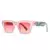 Óculos de sol feminino gradiente quadrado vintage com proteção UV400. Estilo retrô e moderno, lentes de resina 47mm x 36mm e armação de policarbonato. Perfeito para praia, compras ou passeios, unindo moda e cuidado com os olhos. Hoje com FRETE GRÄTIS!