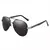 Óculos de sol polarizado aviador em metal, com frete grátis. Óculos de sol masculino com estilo, unindo proteção polarizado a um design aviador elegante em metal sofisticado.